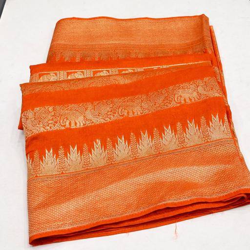 Akshara crepe khadi silk Sarees wholesale price list